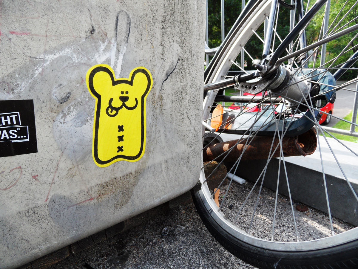 angry koala pappla stamp sunny bike berlin ostbahnhof