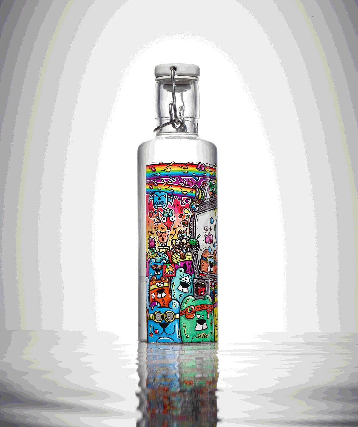 angry koala x viva con agua soul bottle artwork